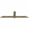 Ekena Millwork Eugene Rough Sawn Timber Gable Bracket, Douglas Fir, 84"W x 24"H x 2"D x 6"F, 7/12 Pitch GBW084X24X0206EUG00RDF - alternate 3